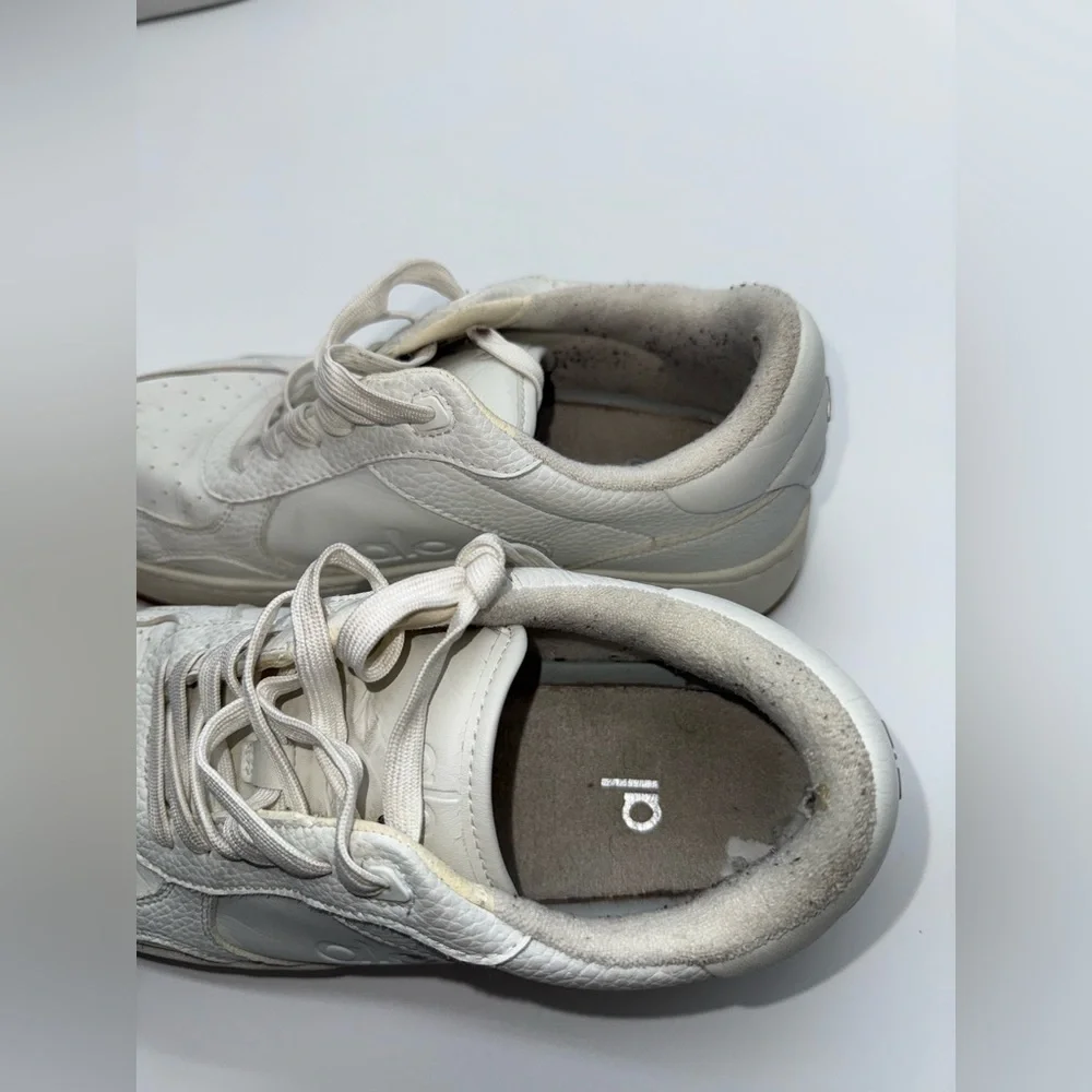 Alo Yoga Recovery Mode Sneakers Gum Sole & Natural White Size W 9 M 7.5